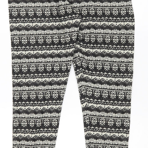 Atmosphere Womens Multicoloured Argyle/Diamond  Jogger Leggings  L29 in