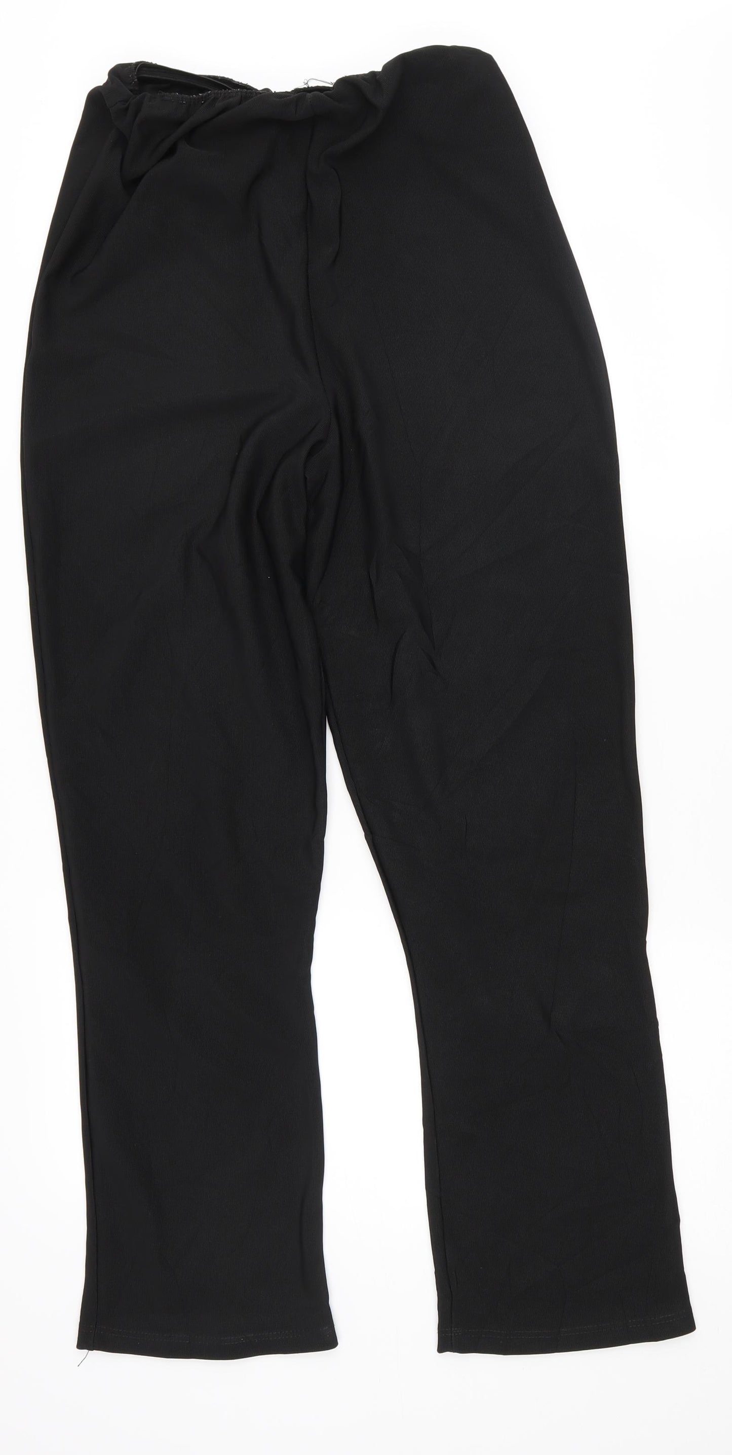 Preworn Womens Black   Trousers  Size L L29.5 in
