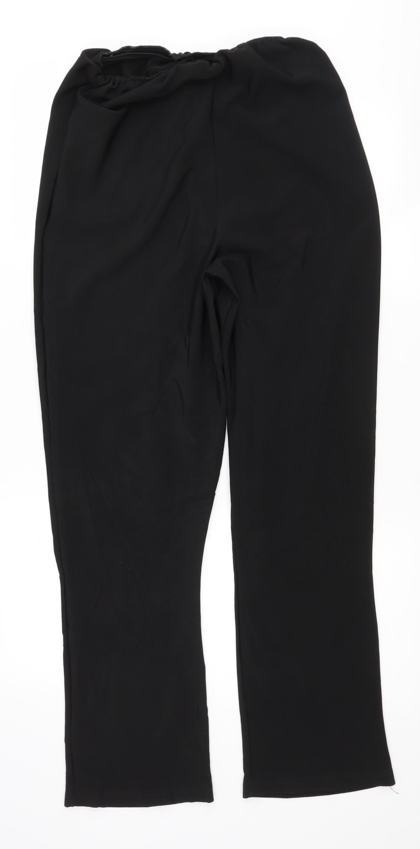 Preworn Womens Black   Trousers  Size L L29.5 in