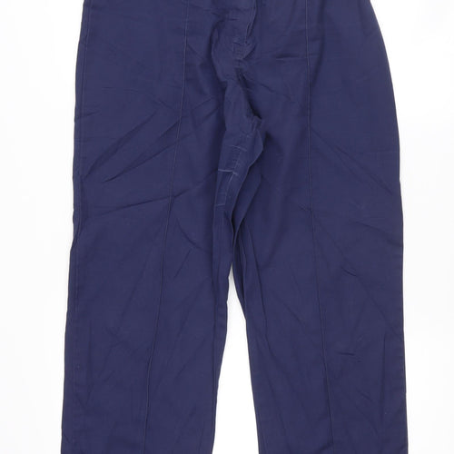 Simon Jersey Womens Blue   Trousers  Size 12 L29 in