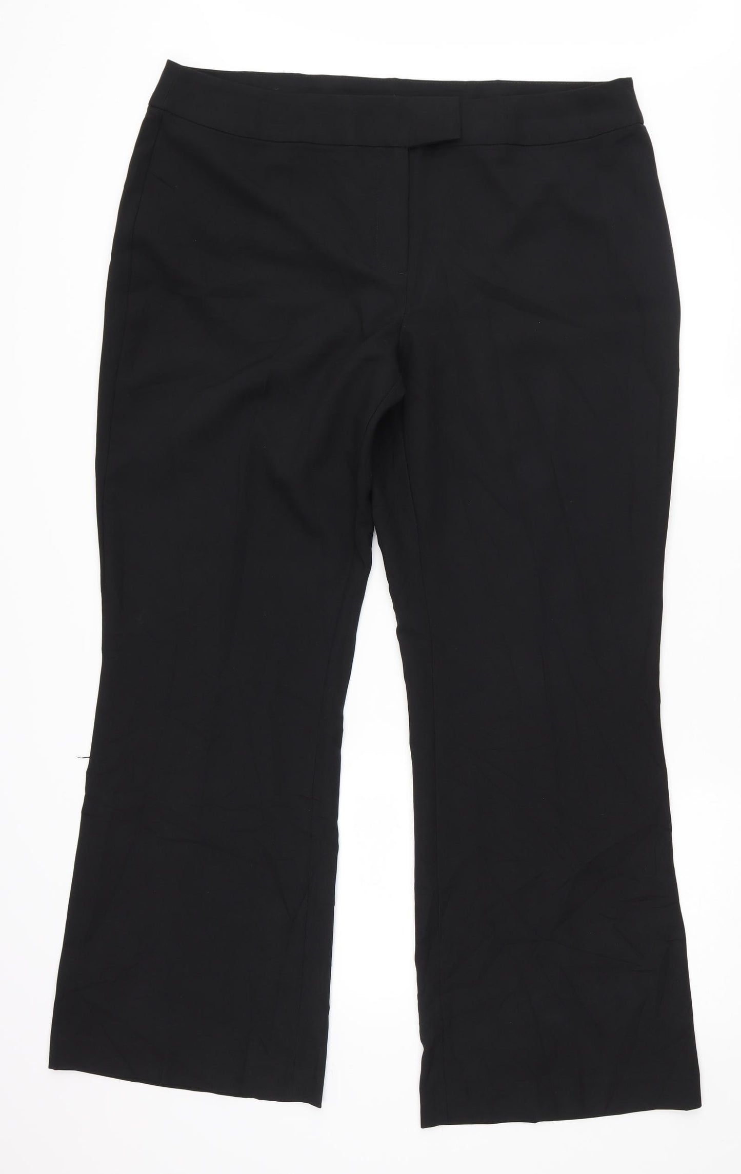 George Womens Black   Trousers  Size 18 L31 in