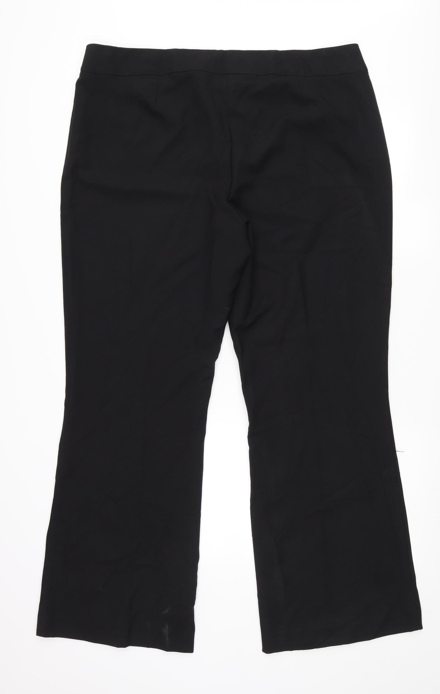 George Womens Black   Trousers  Size 18 L31 in