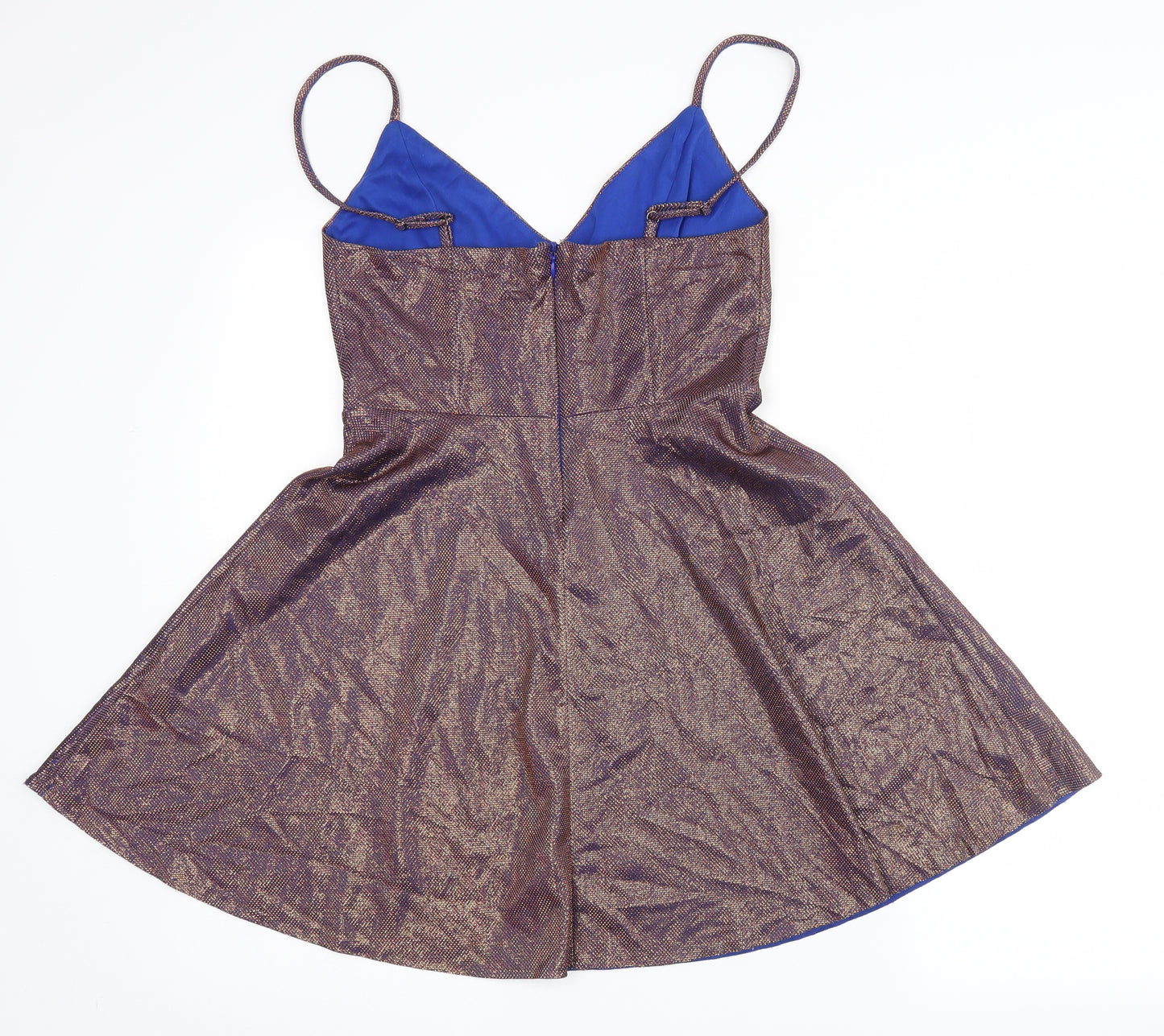 Urban Outfitters Womens Brown   Skater Dress  Size S