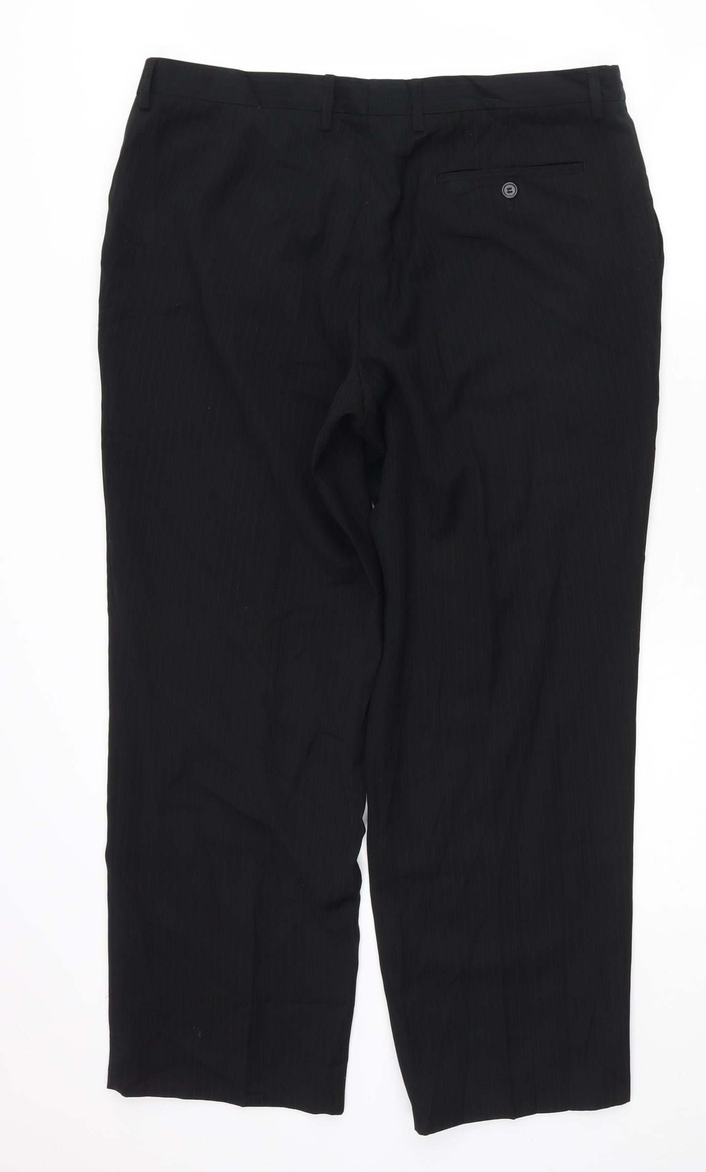 Marks and Spencer Mens Black   Trousers  Size 38 L29 in