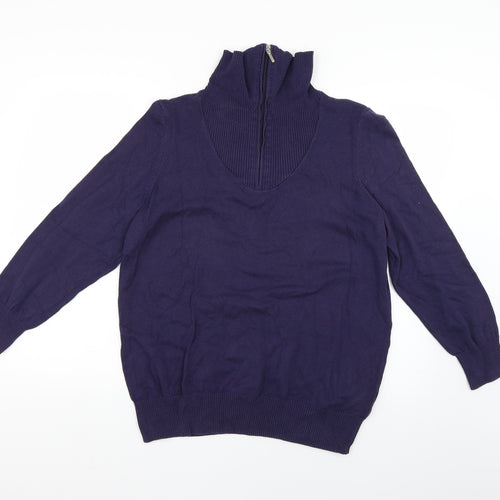Preworn Womens Purple   Pullover Jumper Size 16