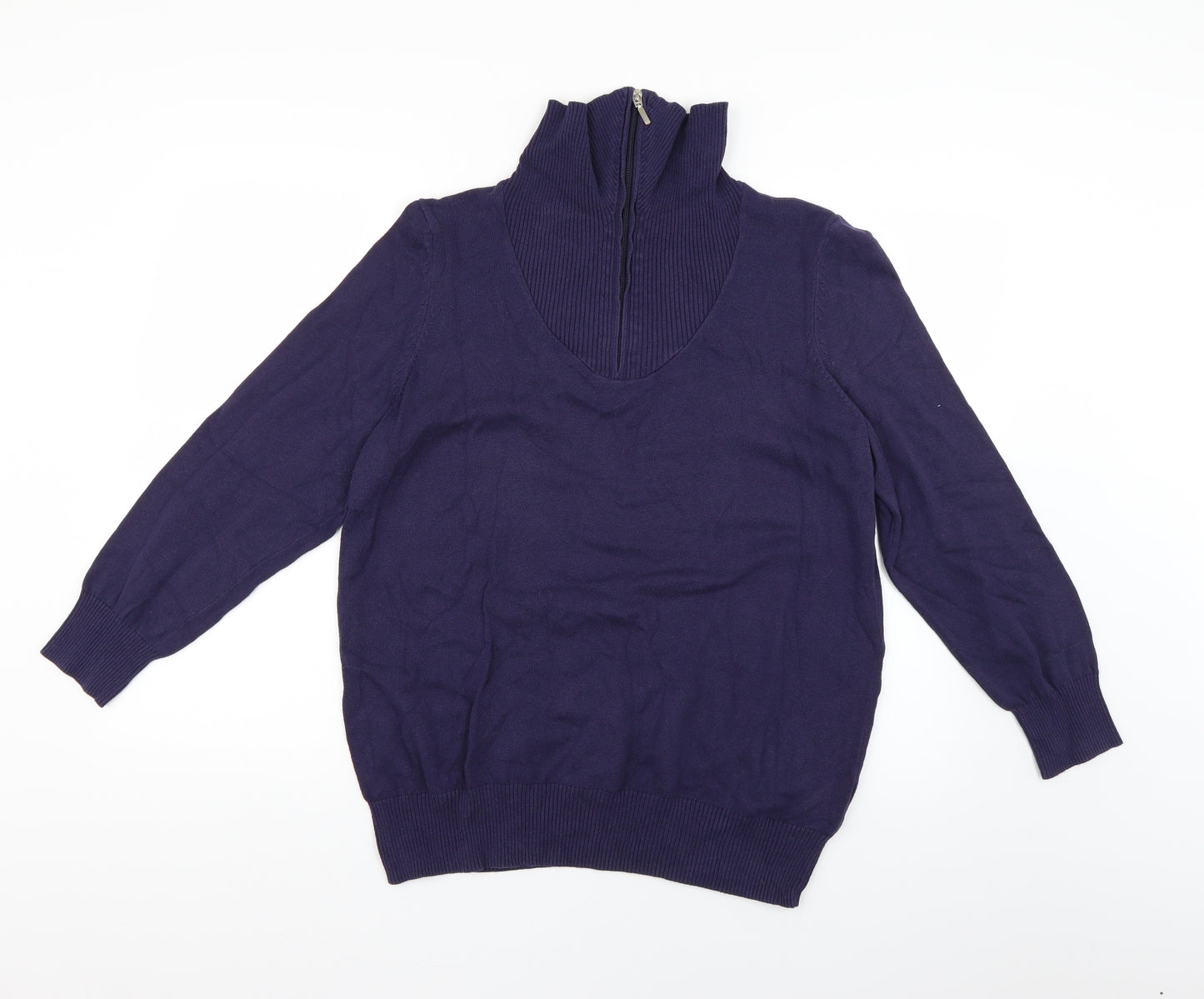 Preworn Womens Purple   Pullover Jumper Size 16