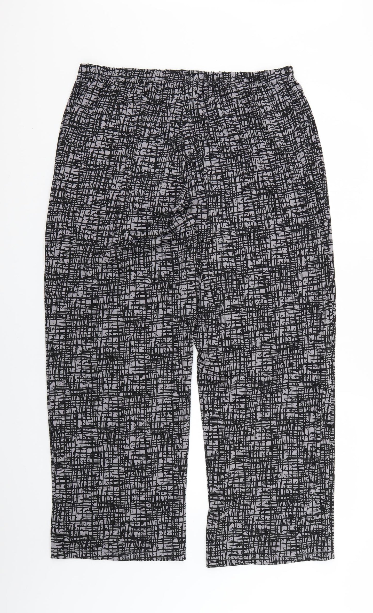 Antthony Womens Multicoloured Geometric  Trousers  Size XL L26 in