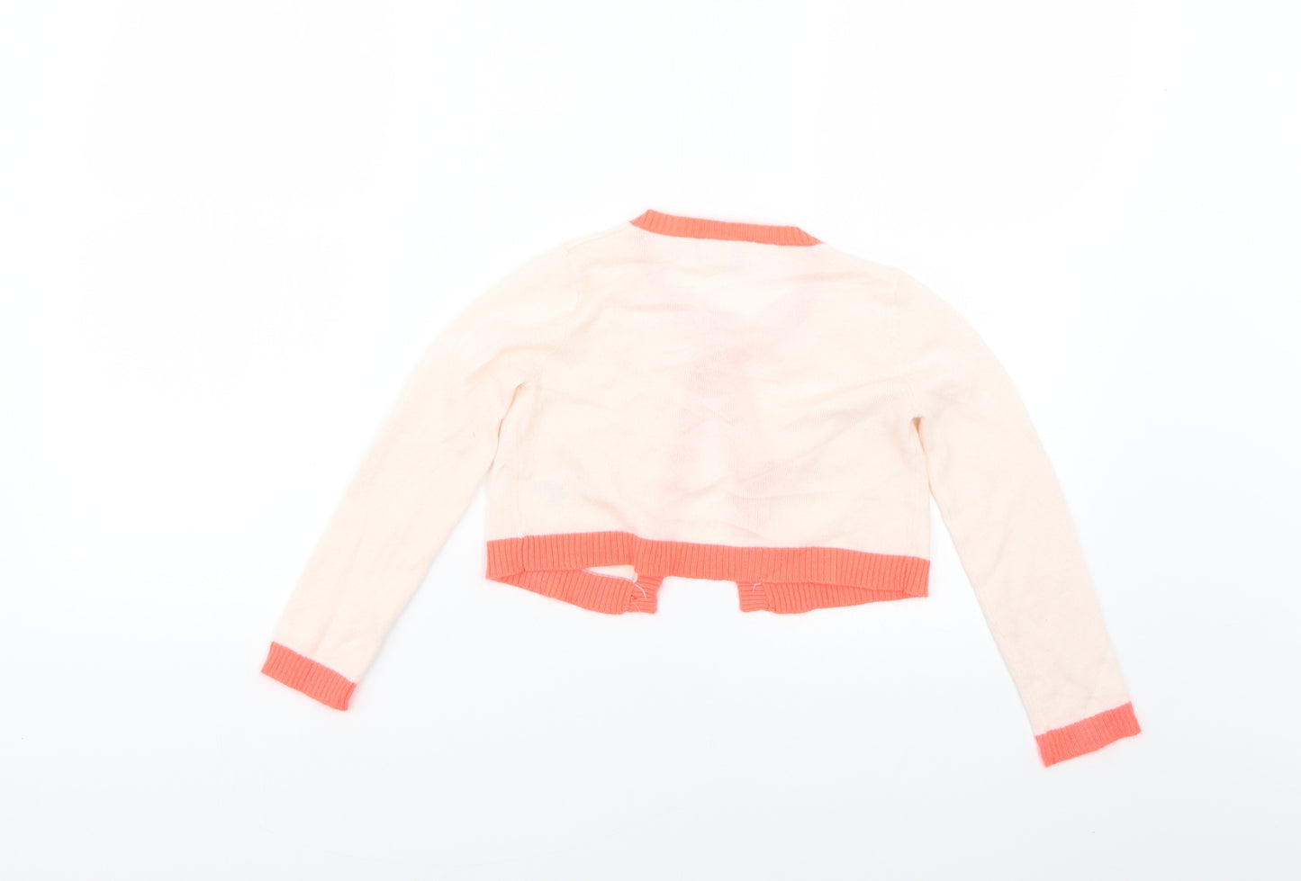 John Lewis Girls Multicoloured   Cape Jumper Size 6-7 Years
