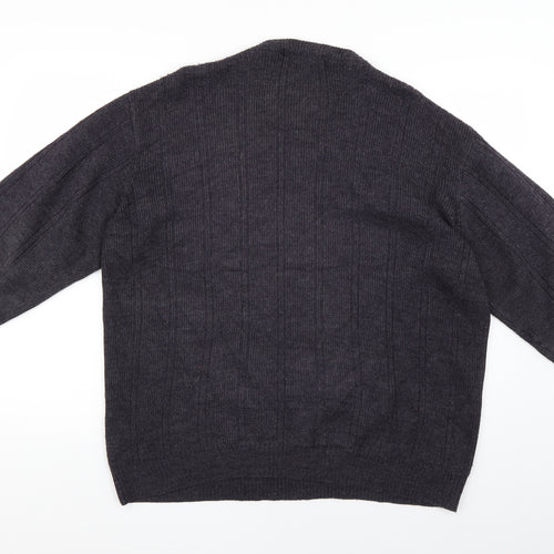 EWM Mens Grey   Pullover Jumper Size L