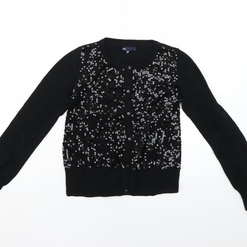 Gap Girls Black   Cape Jumper Size 10-11 Years