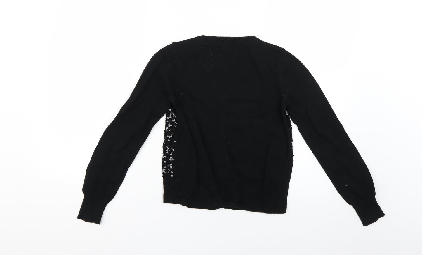 Gap Girls Black   Cape Jumper Size 10-11 Years