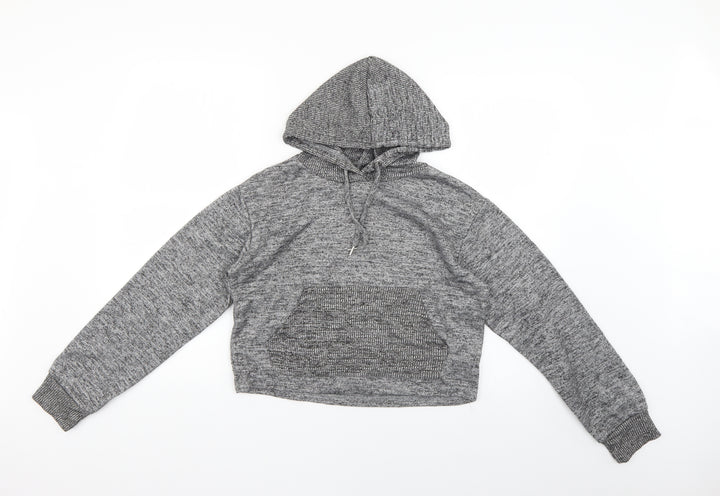 Primark Womens Grey   Pullover Hoodie Size 6