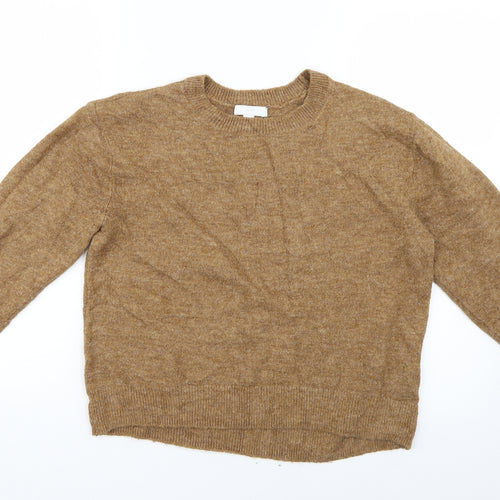 H7m Womens Brown   Pullover Jumper Size S