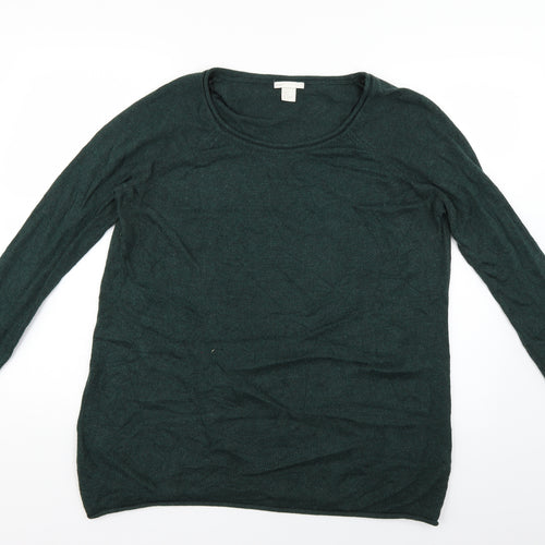H&M Womens Green   Pullover Jumper Size S