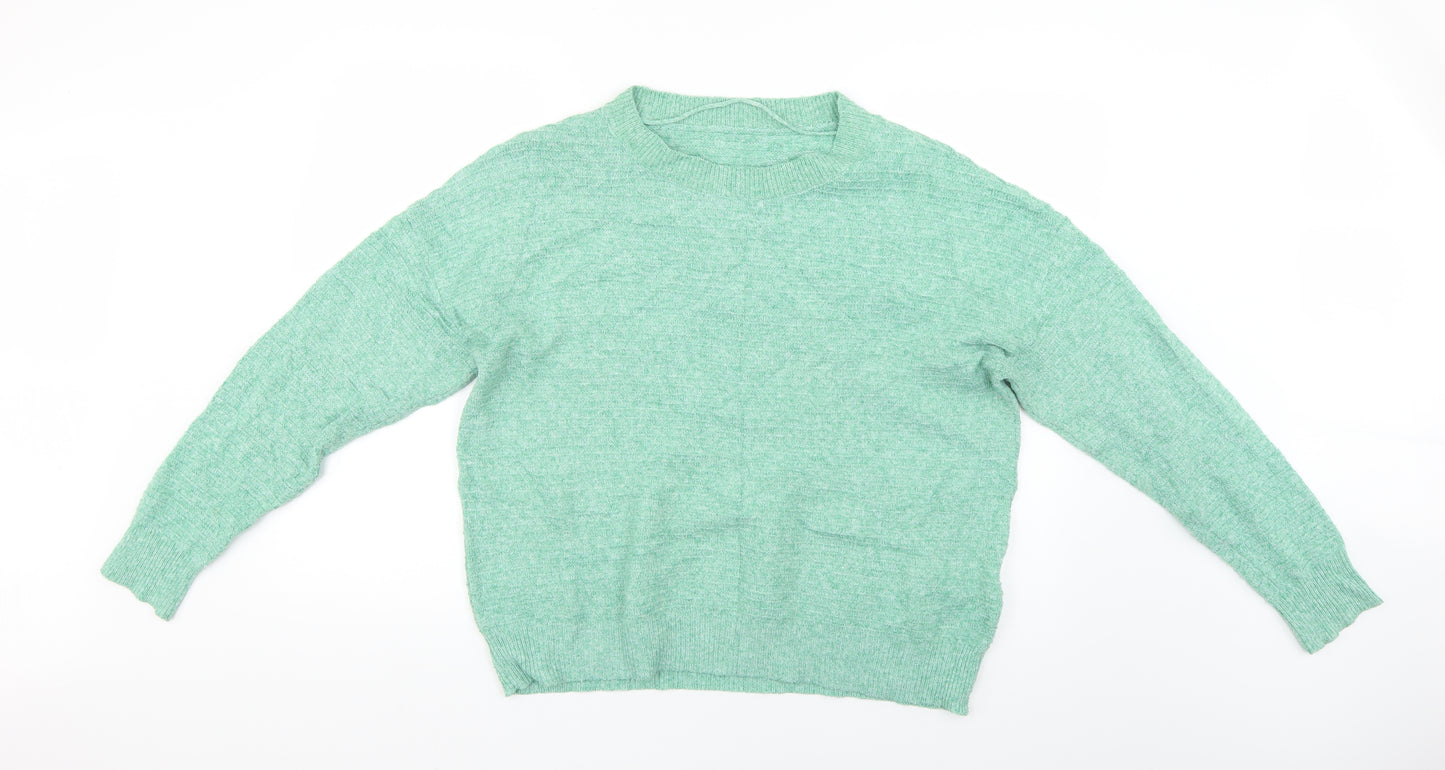 Vera Moda Womens Green   Pullover Jumper Size L