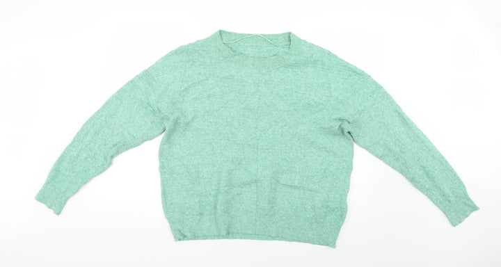 Vera Moda Womens Green Pullover Jumper Size L
