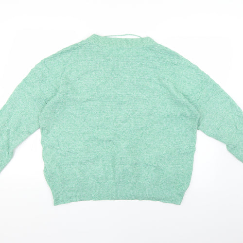 Vera Moda Womens Green   Pullover Jumper Size L