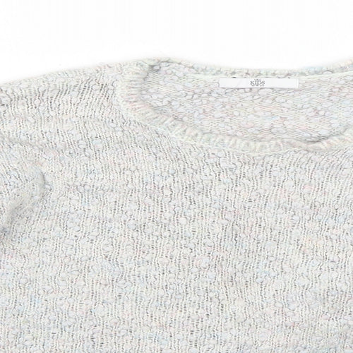 Marks and Spencer Girls Grey   Pullover Jumper Size 13-14 Years