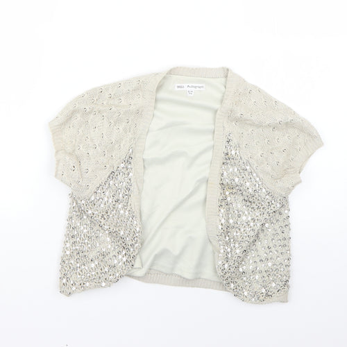 Autograph Girls Beige   Cape Jumper Size 9-10 Years