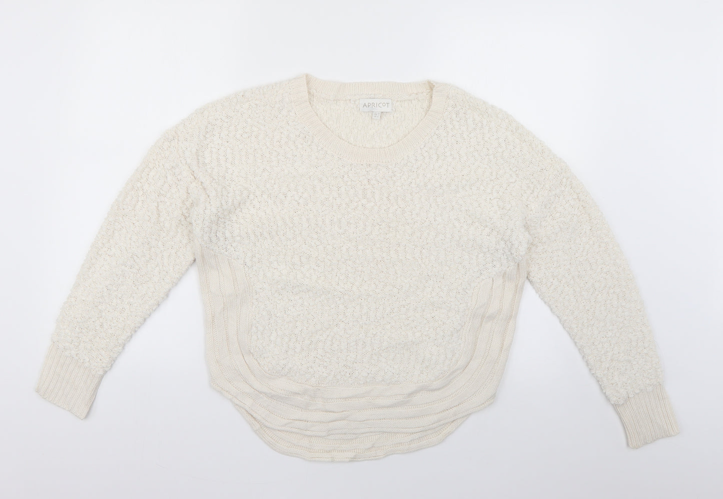 Apricot Womens Beige   Pullover Jumper Size 10