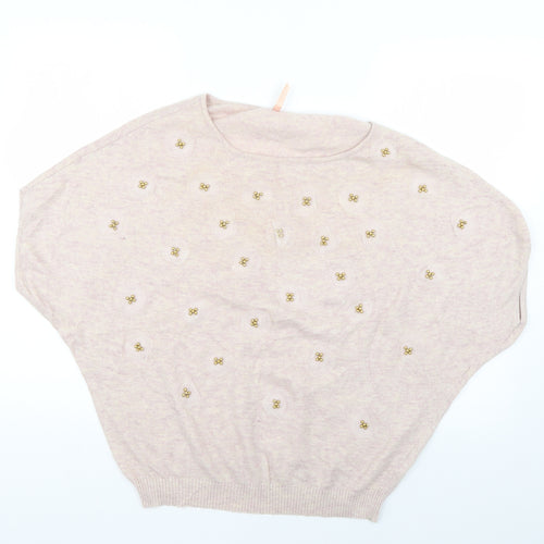 sweewe Womens Pink   Pullover Jumper Size S