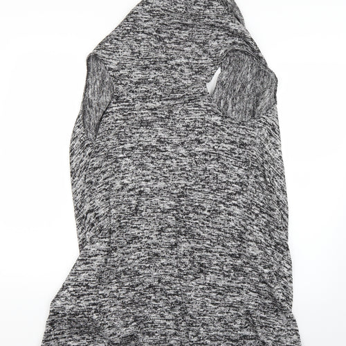 stylewise Womens Grey   Cape Jumper Size S