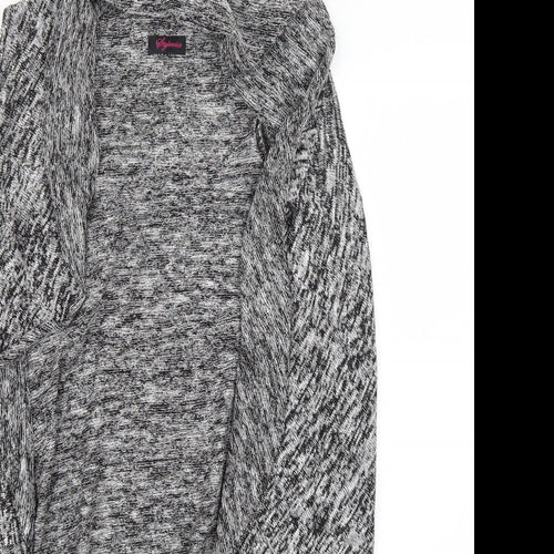 stylewise Womens Grey   Cape Jumper Size S