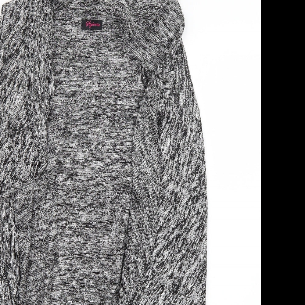 stylewise Womens Grey   Cape Jumper Size S