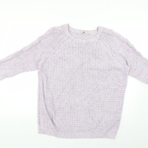 BHS Womens Purple   Pullover Jumper Size 18