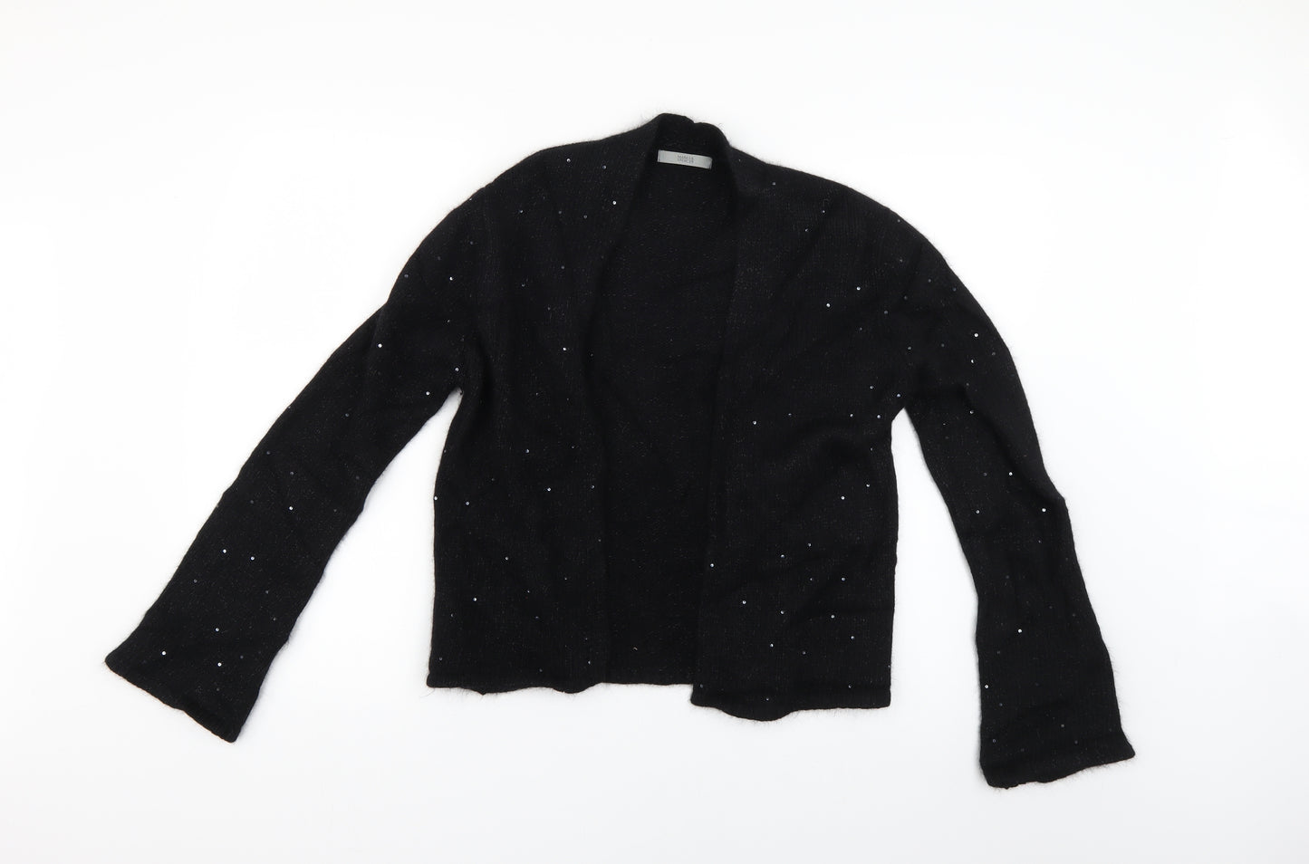 Marks and Spencer Womens Black   Cape Jumper Size 14