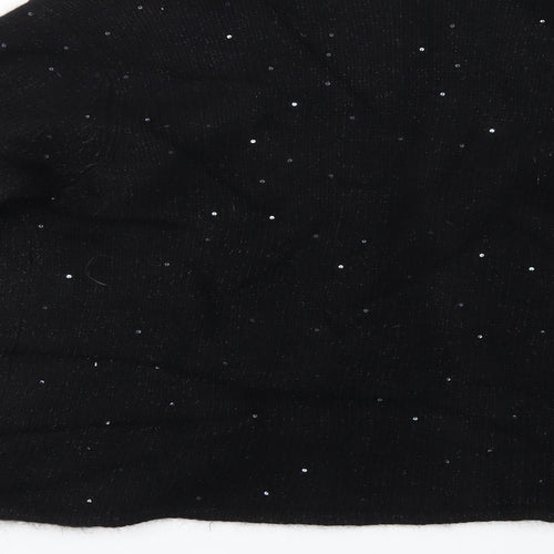 Marks and Spencer Womens Black   Cape Jumper Size 14