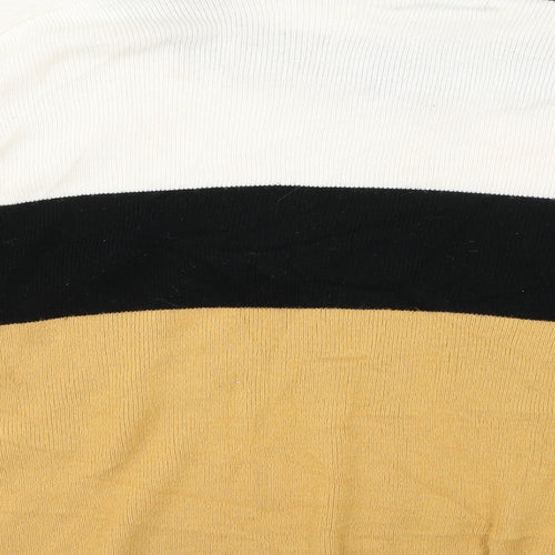 in the style  Womens Multicoloured Striped  Pullover Jumper Size 10