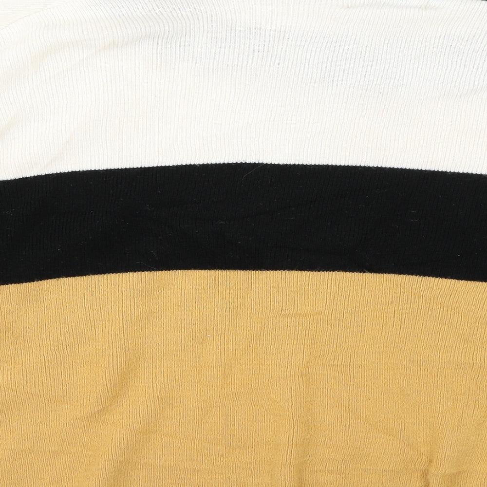in the style  Womens Multicoloured Striped  Pullover Jumper Size 10