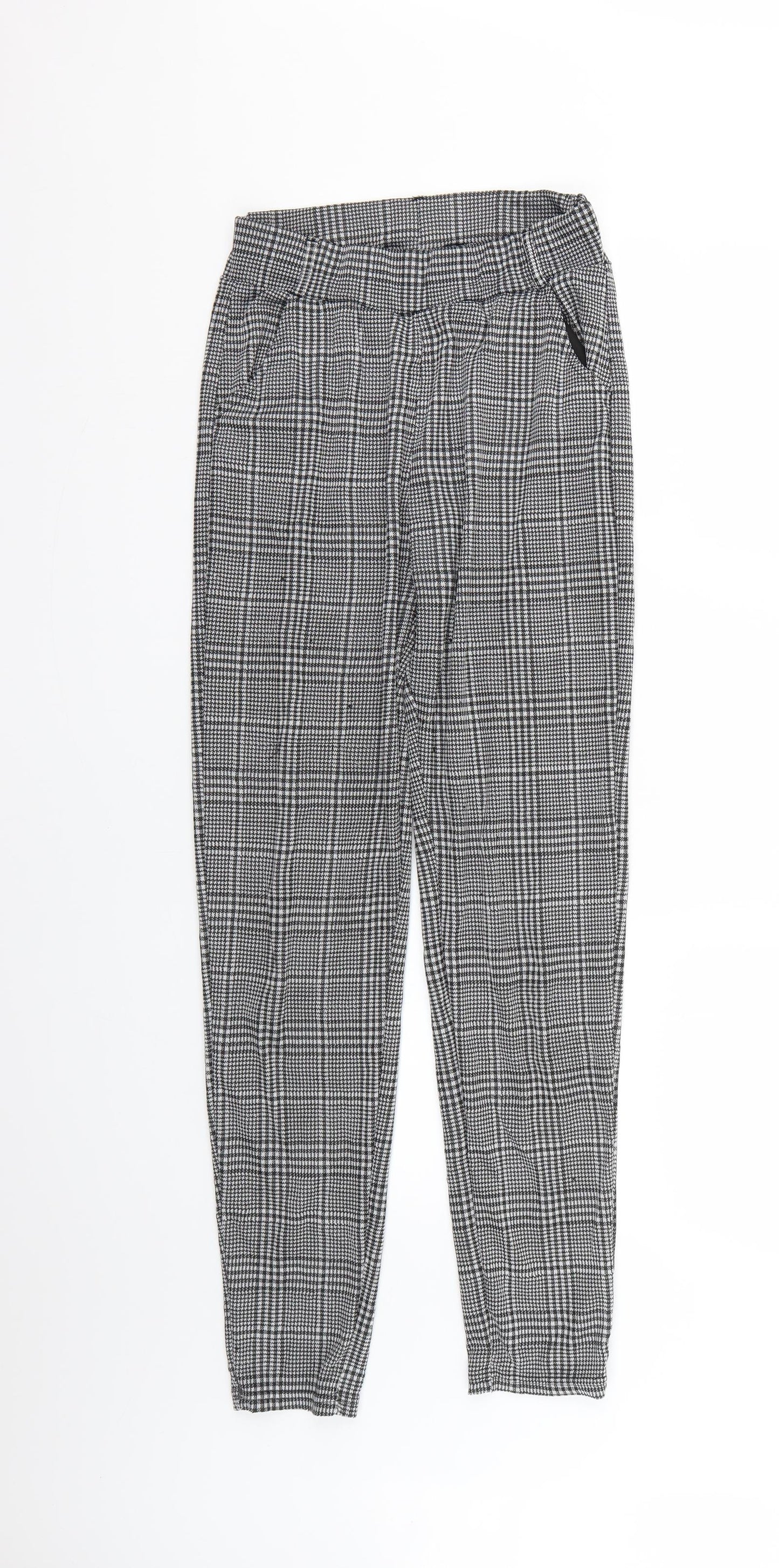Preworn Womens Multicoloured Check  Trousers  Size L L26 in