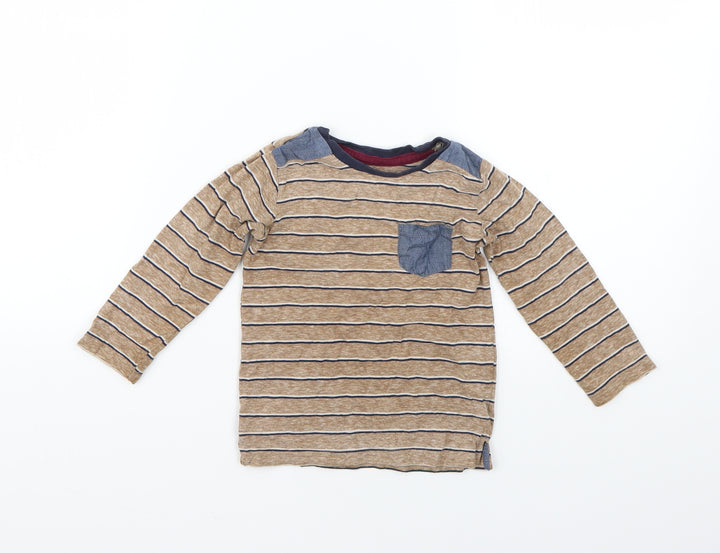 Matalan Baby Multicoloured Striped Polo Size 12-18 Months