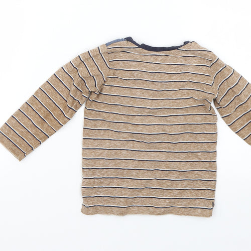 Matalan Baby Multicoloured Striped   Polo Size 12-18 Months