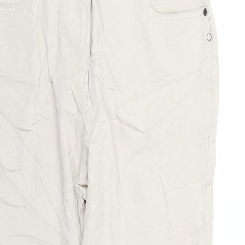 Debenhams Womens Beige   Trousers  Size 16 L27 in