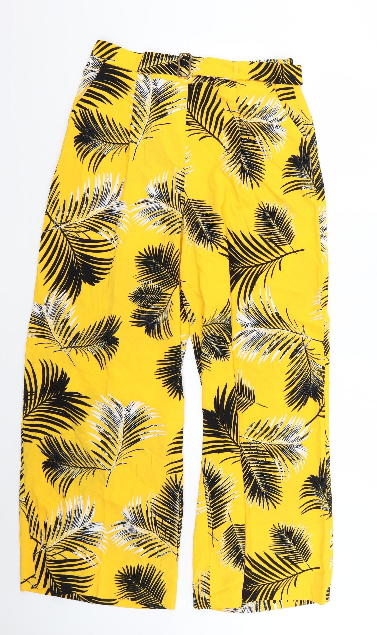 Primark Womens Multicoloured Floral  Trousers  Size 12 L28 in