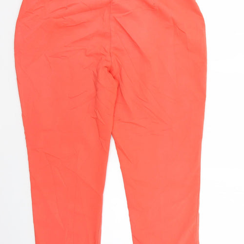 F&F Womens Orange   Trousers  Size 18 L24 in