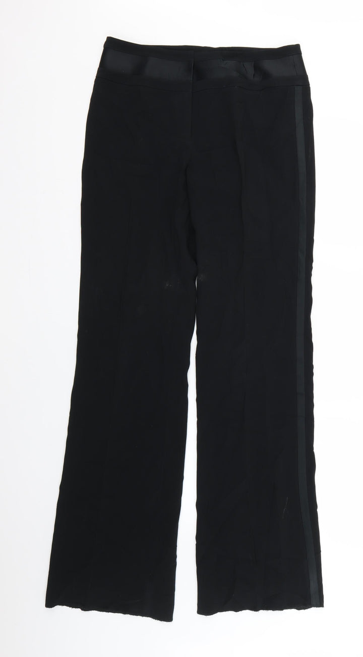 Linea Womens Black   Trousers  Size 10 L29 in