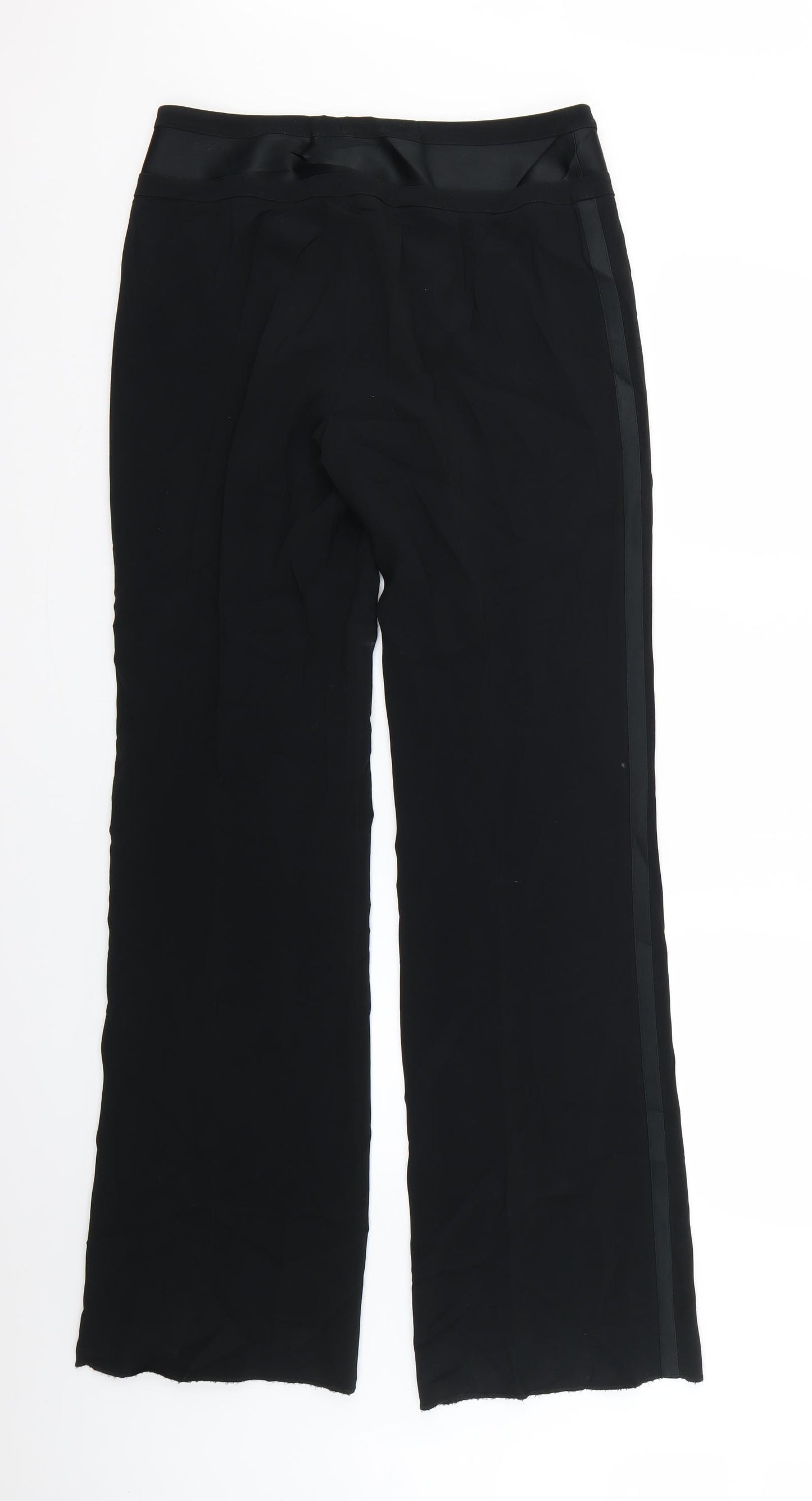 Linea Womens Black   Trousers  Size 10 L29 in