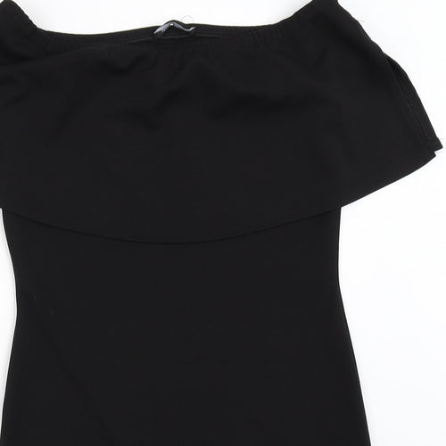 PRETTYLITTLETHING Womens Black   Bodycon  Size 10