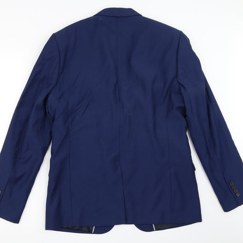 French Connection Mens Blue   Jacket Blazer Size 42