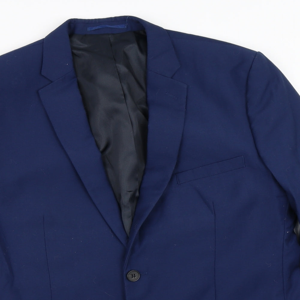 French Connection Mens Blue   Jacket Blazer Size 42