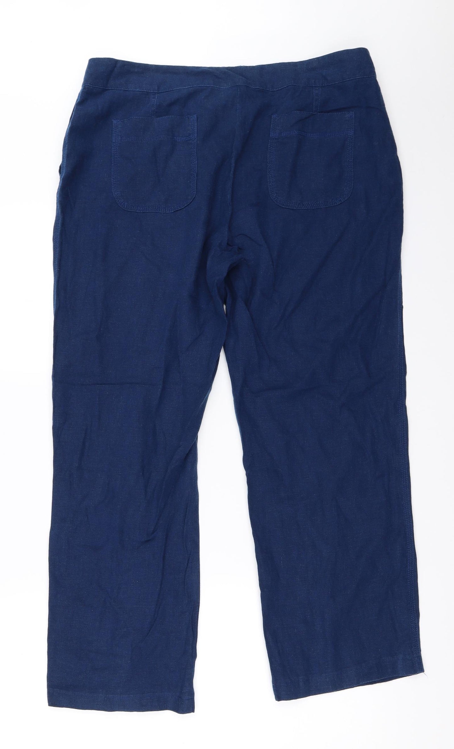Preworn Womens Blue   Trousers  Size 36 in L27 in