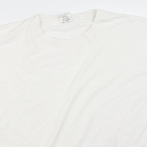 Fruit of the Loom Mens White    T-Shirt Size XL