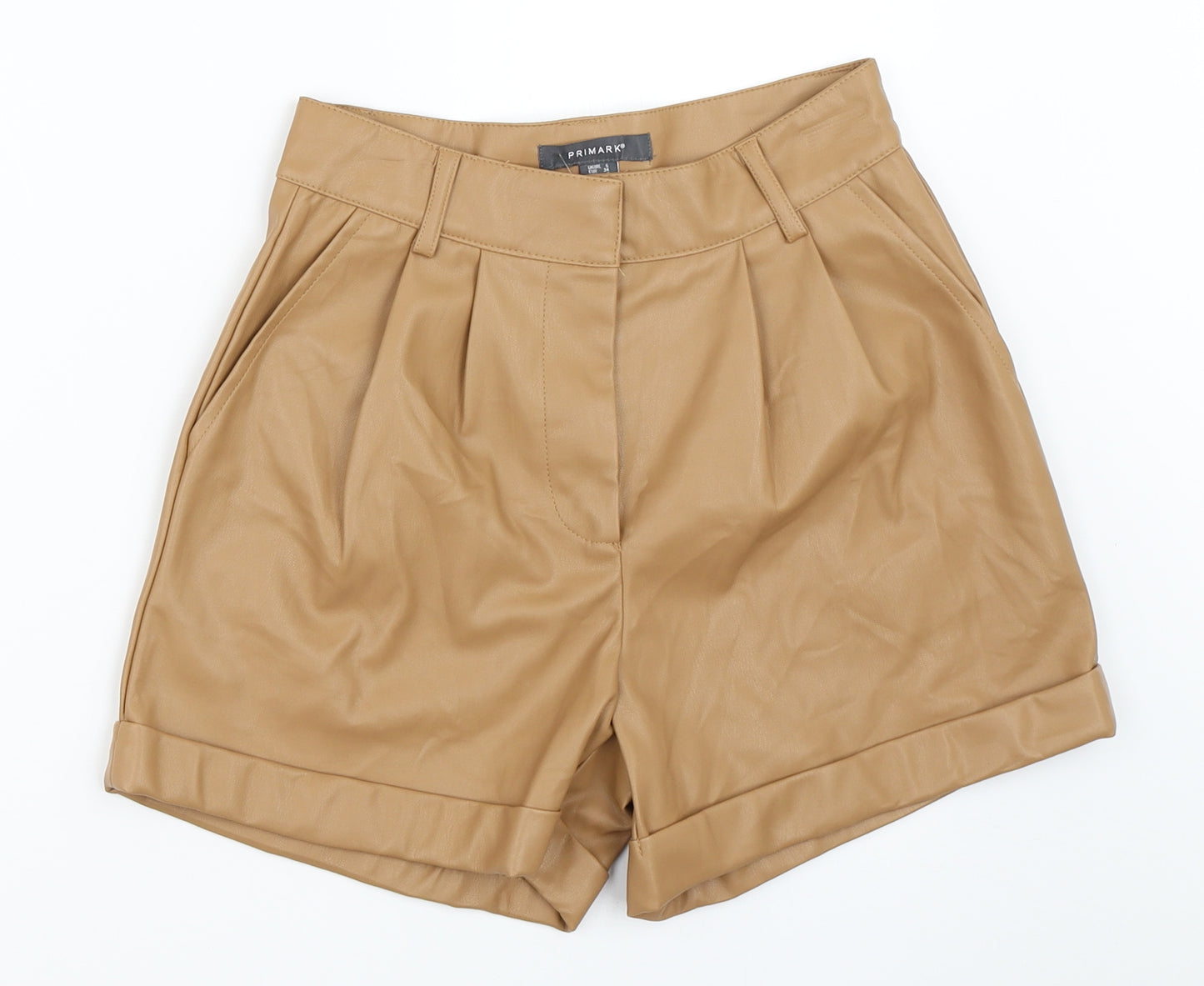 Primark Womens Brown   Hot Pants Shorts Size 6