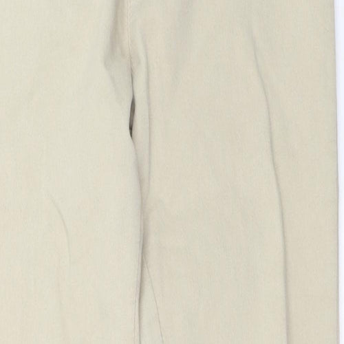 Preworn Womens Beige   Trousers  Size 28 in L26.5 in