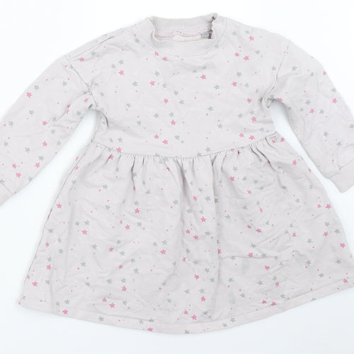 Blue Zoo Girls Grey   Fit & Flare  Size 2-3 Years
