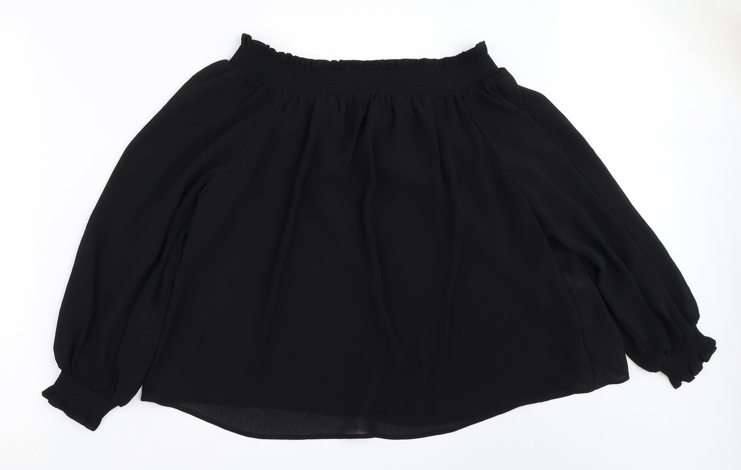 New Look Womens Black   Basic Blouse Size 10